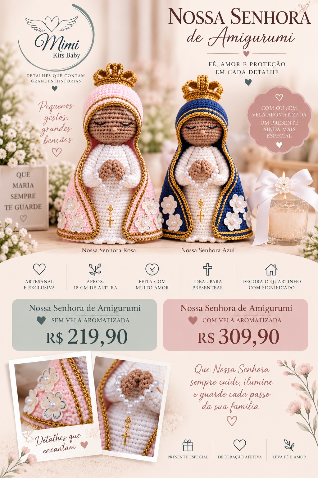 Peças personalizadas Mimi Kits Baby